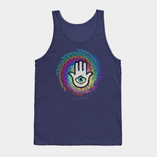 Flow Fields Hamsa Tank Top